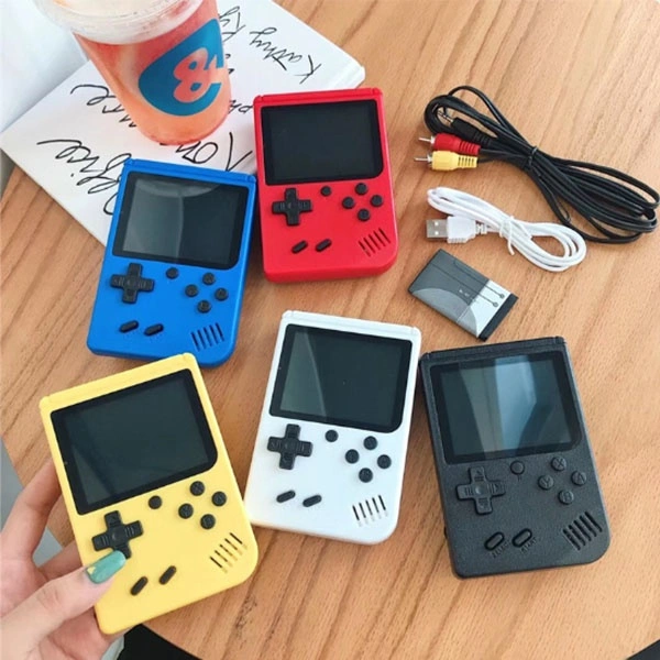 Macaron 400/500/800 All-in-One Game Console Vintage Childhood Retro Nostalgic Mini SUP Handheld Game Console