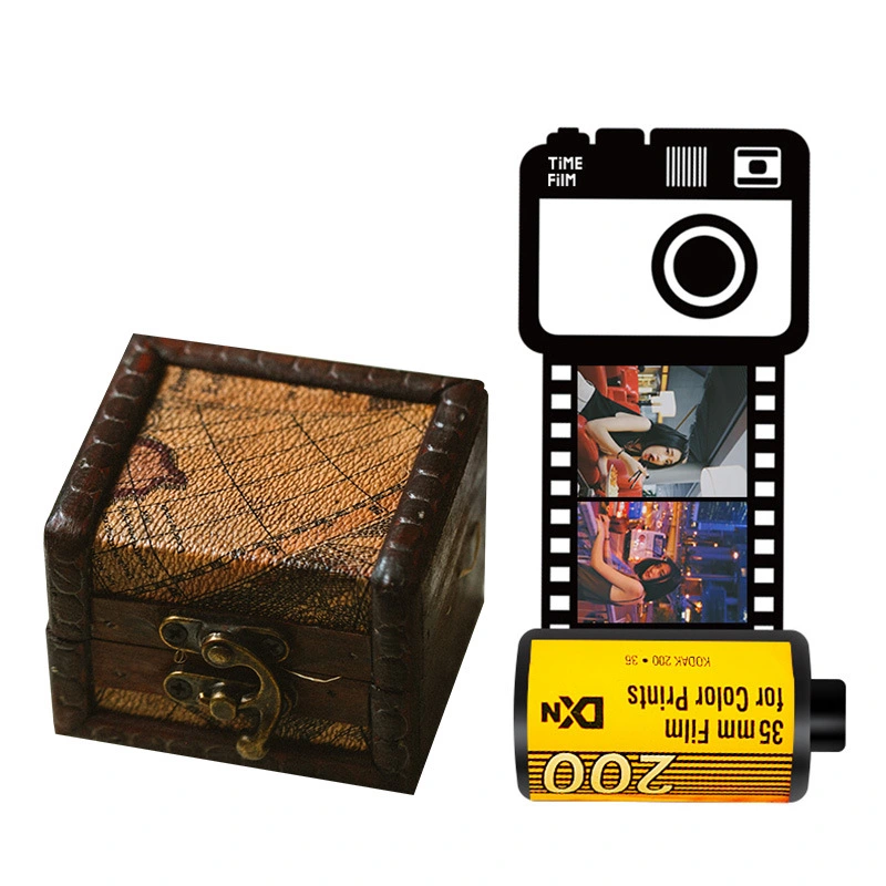 Wooden Box Film Album Photo Customization To Give Boys Birthday Gifts