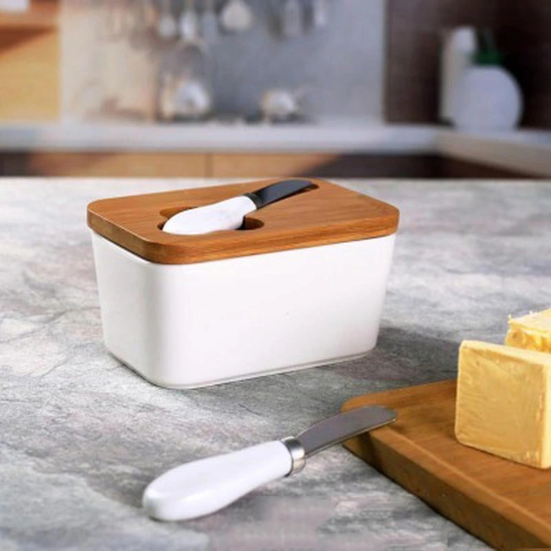 Ceramic Rectangular Cheese Simple Box