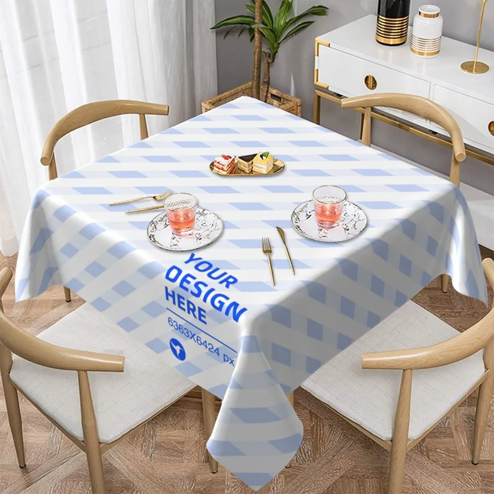 Anti-splash And Oil-proof Square Decorative Tablecloth