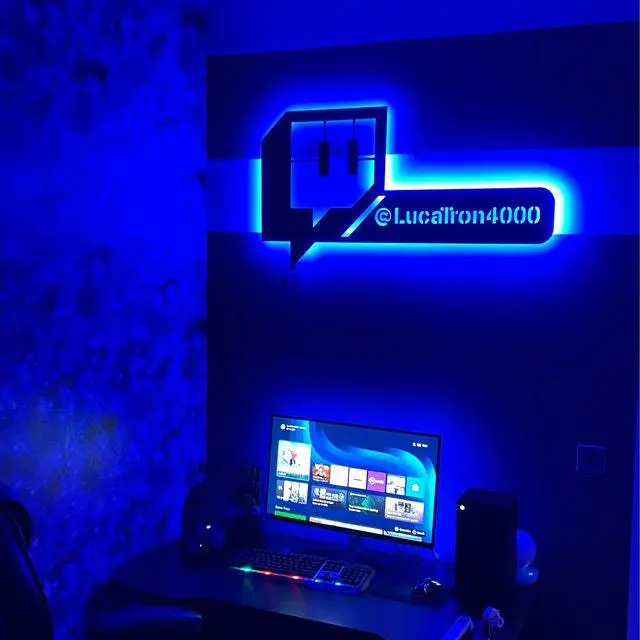 Super Personality Name Making Twitch Night Light