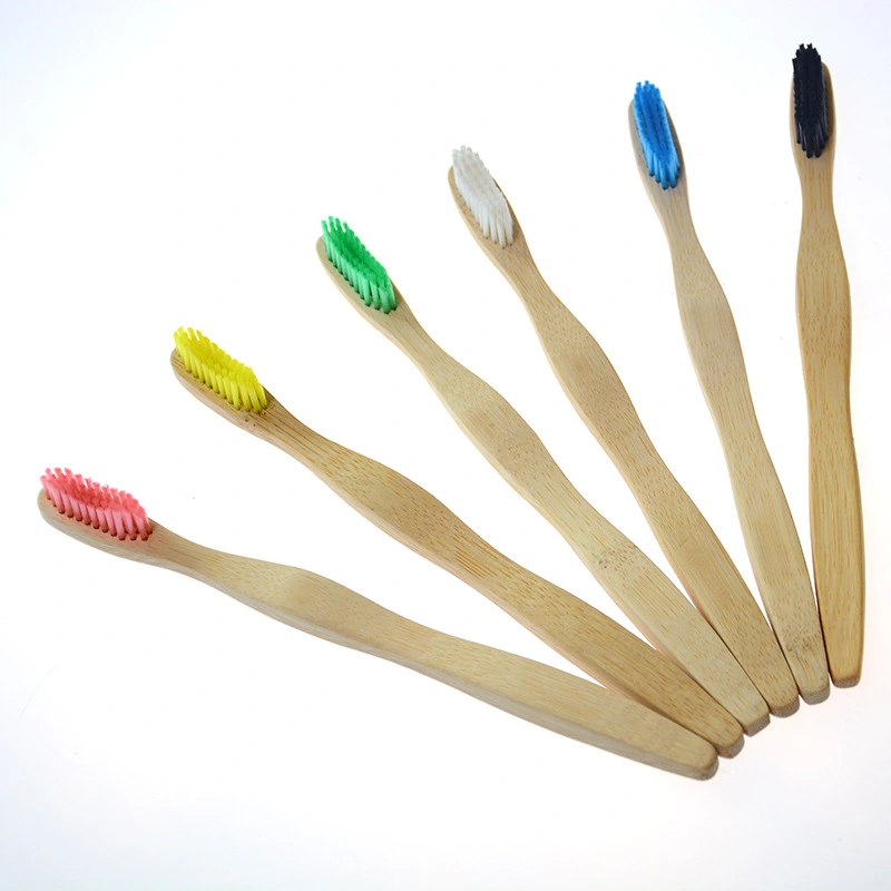 Round Handle Bamboo Toothbrush