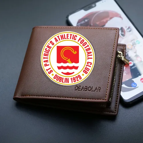 St Pats FC wallet design