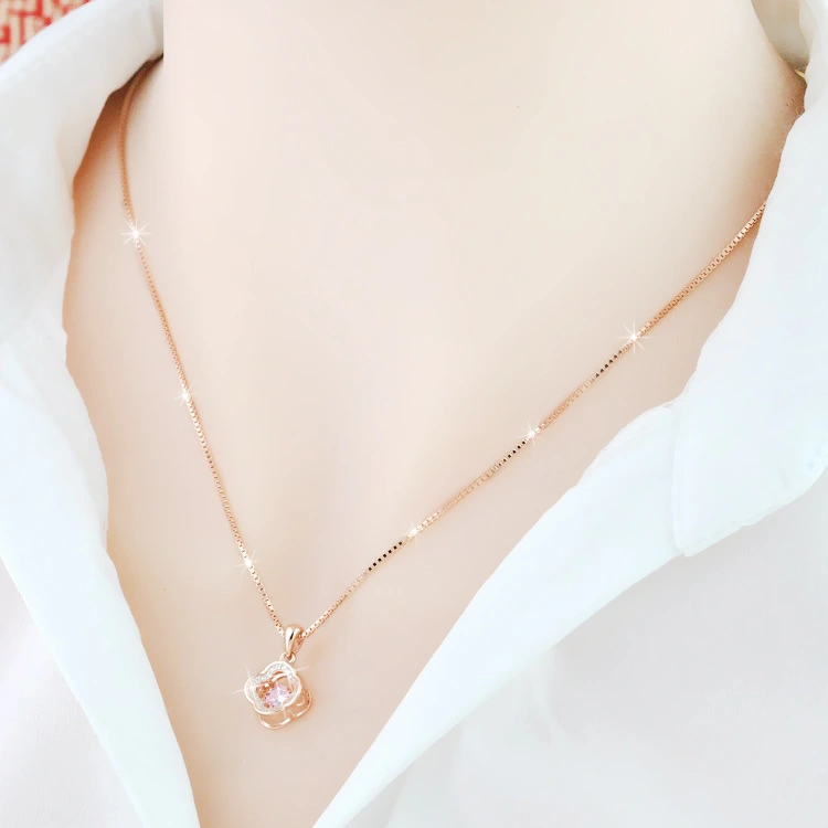 925 Sterling Silver Clover Necklace For Women
