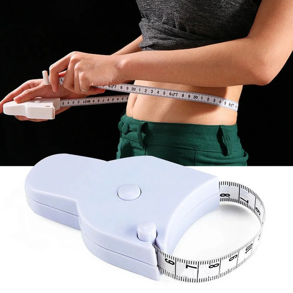 1 Pcs 150CM Handle Body Measuring Tape Fitness Tape Ruler Waist Arm Accurate Measuring Scale Sewing Tape