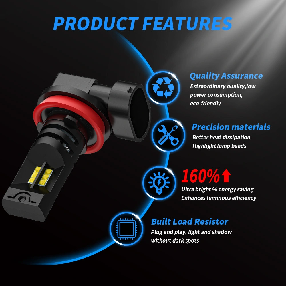 High Power Automobile Led Fog Lamp Bulb