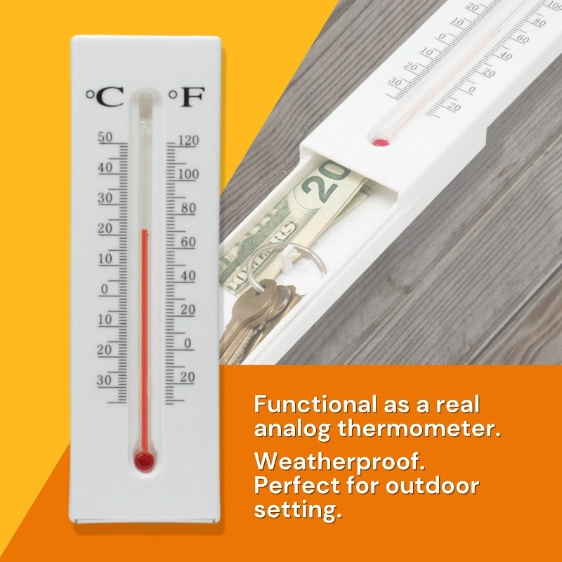 New Thermometer Decoration Hidden Key Home