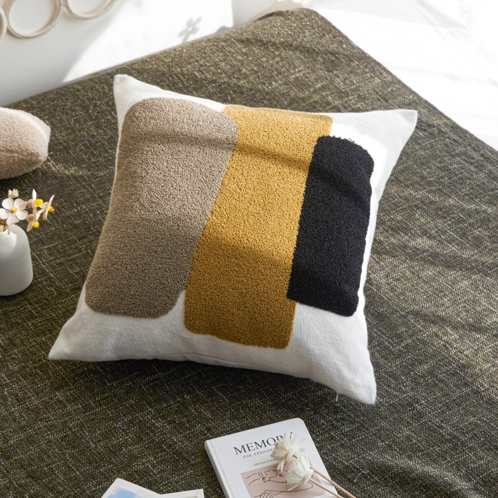 Bohemian Tufted Sofa Cushion Pillow Cover