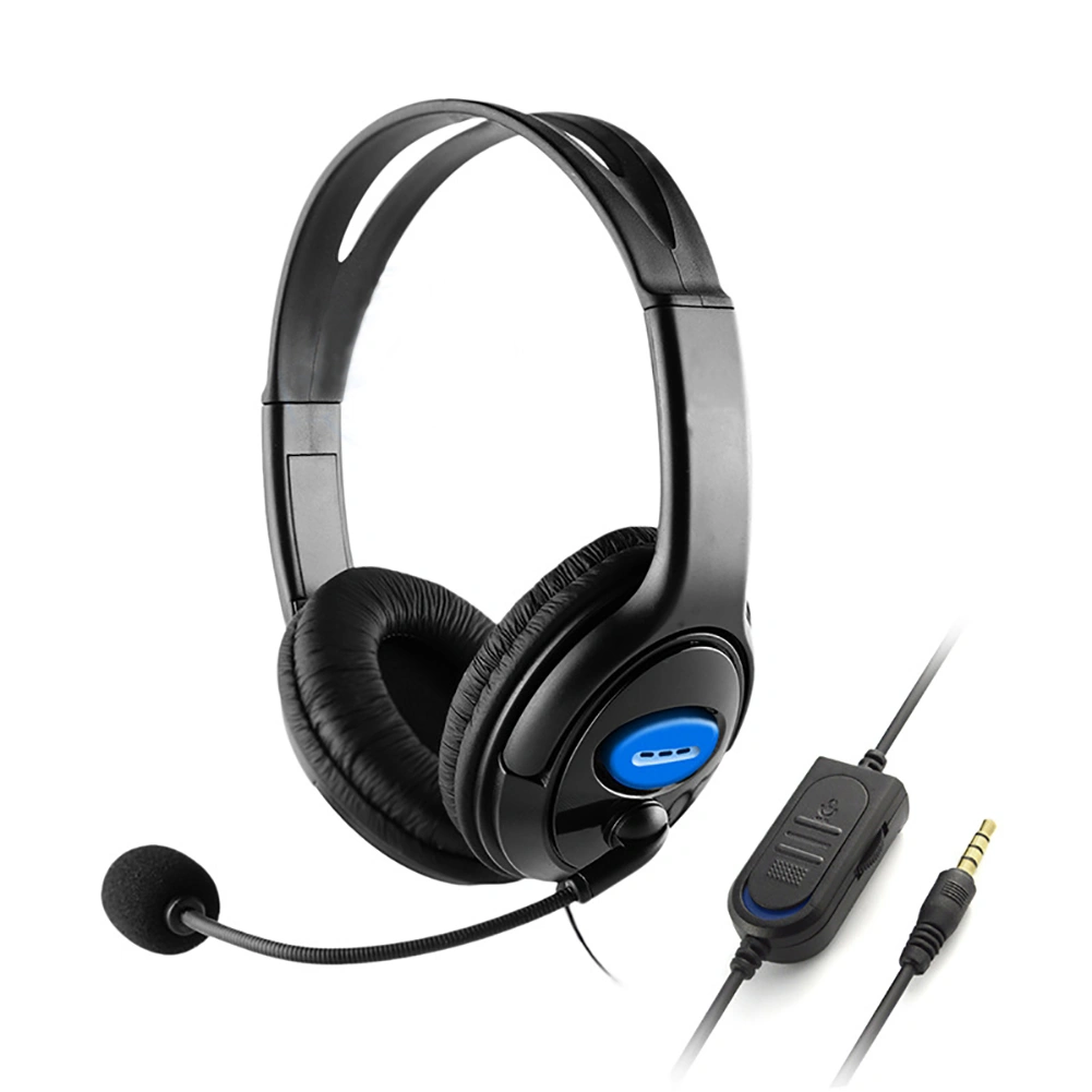 Wired Stereo Bass Gaming Headset Headphone with Microphone for Phone Computer
