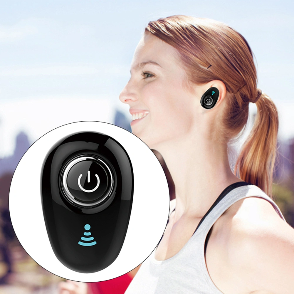 Mini Wireless Bluetooth-compatible Earphone Sports Handfree In-Ear Stereo Earbud Headset