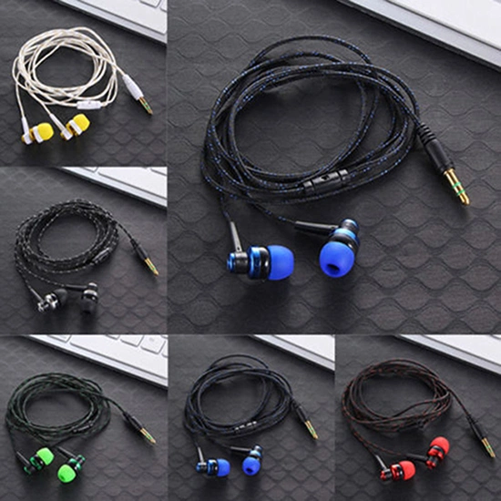 Earphone In-ear Bass Stereo 3.5mm Wired Headphone for iPhone