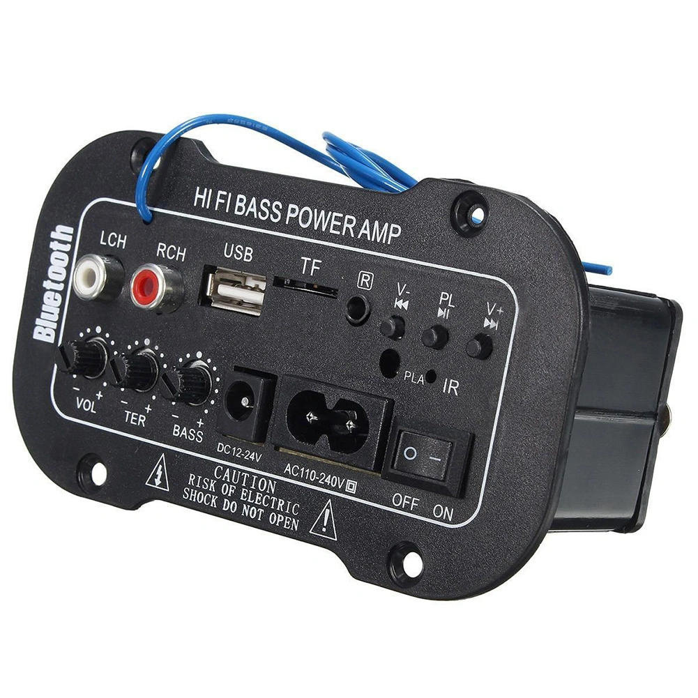 Universal Bluetooth-compatible Car Stereo Audio Digital Amplifier MP3 USB TF Remote Control