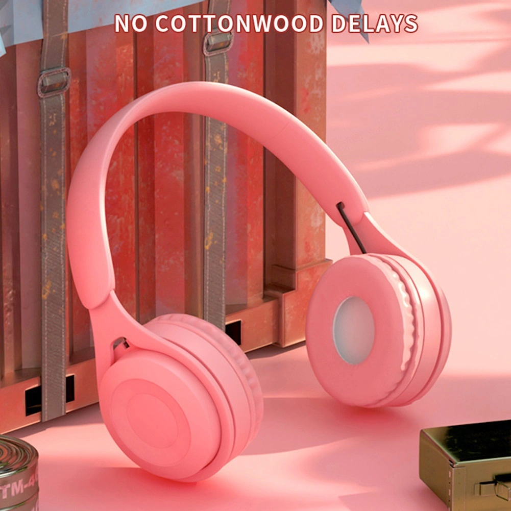 Y08 Wireless Bluetooth-compatible HiFi Stereo Over Ear Headphone Headset with Microphone