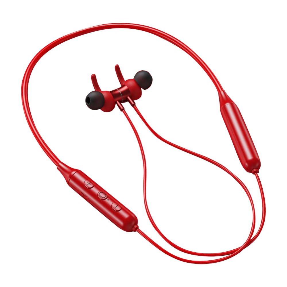 DD9 Hanging Neck Waterproof Magnetic Wireless Bluetooth-compatible Stereo Sports Earphone