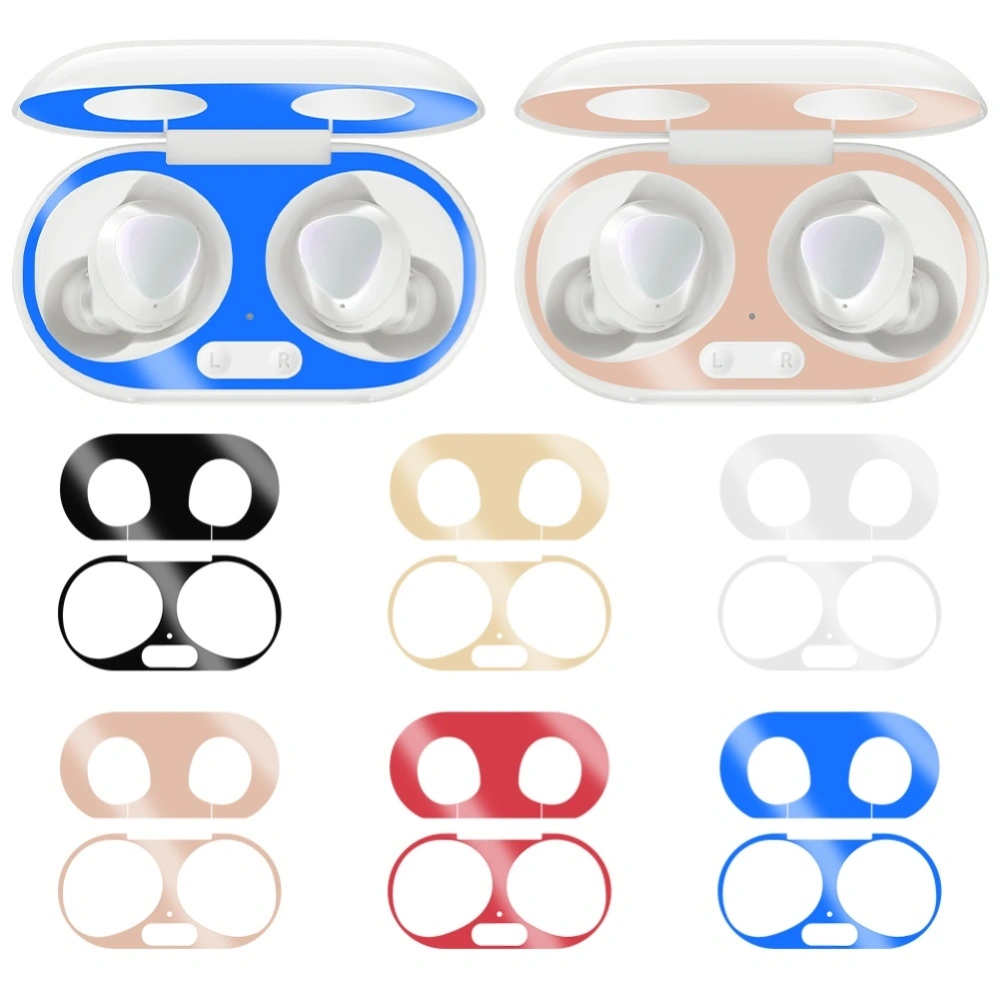 2Pcs Dust Guard Earphone Case Protect Film Sticker for Samsung Galaxy Buds Plus