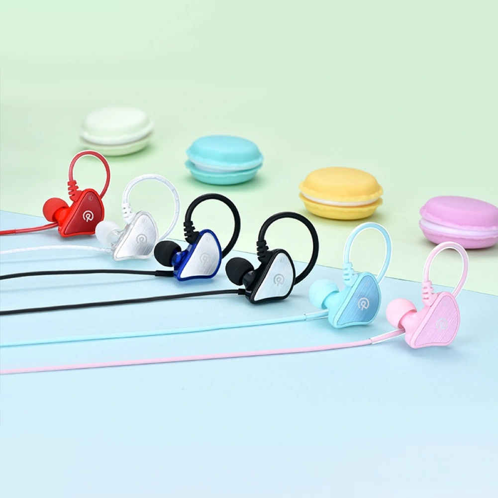 Q3 4-Core Wired Dual Moving Coil HiFi Sound In-ear Earphone Sport Bass Earbud