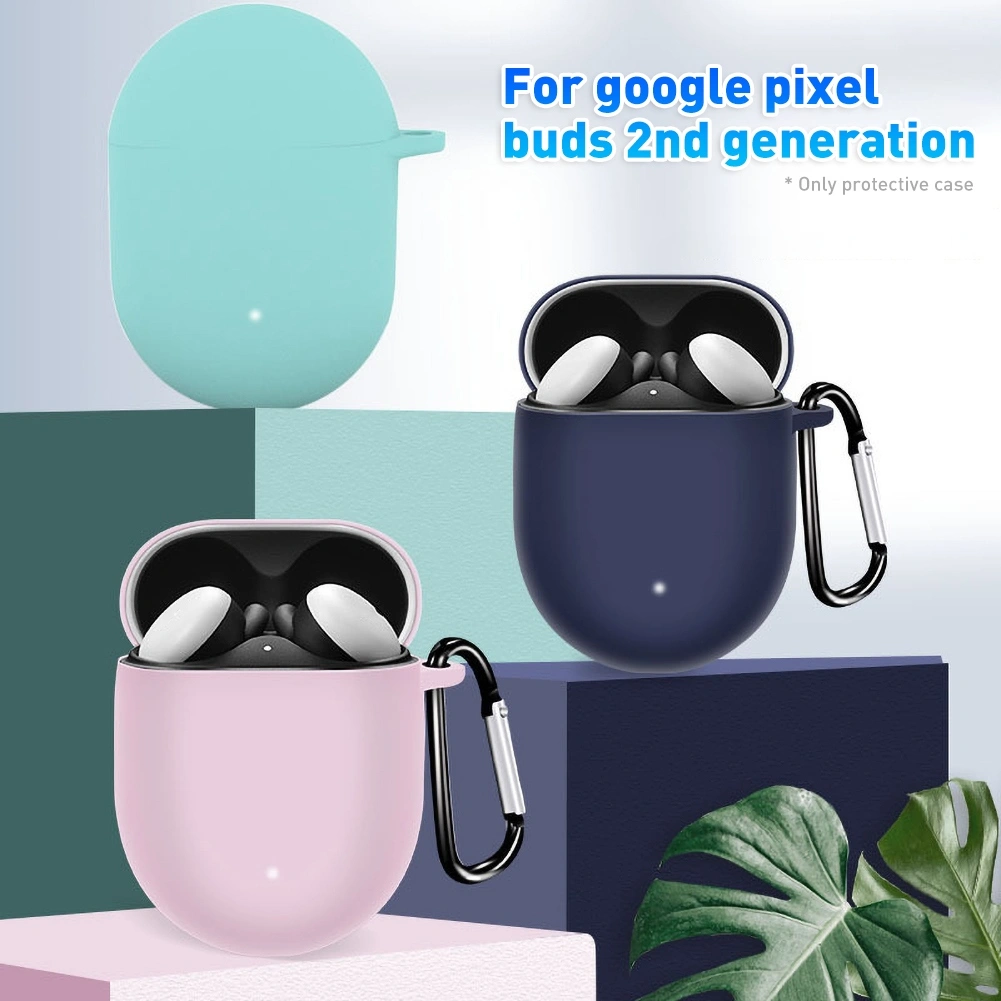 Shockproof Wireless Bluetooth-compatible Earphones Protective Case for Google Pixel Buds 2