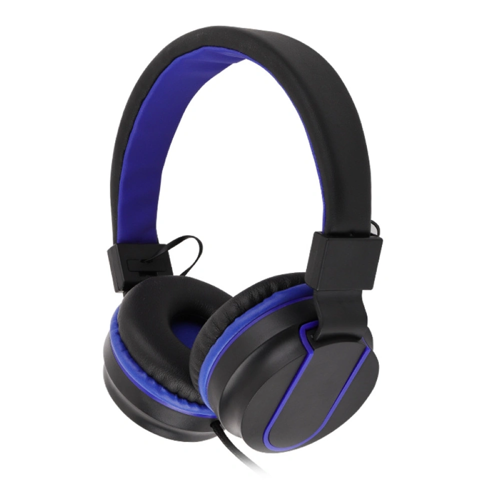 Wired Foldable Portable HiFi Stereo Headphone Heavy Bass Gaming Headset with Mic