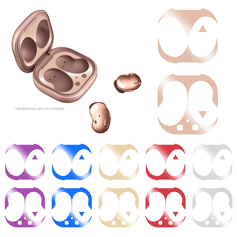 Dustproof Stickers Earphone Case Protective Cover for Samsung Galaxy Buds Live
