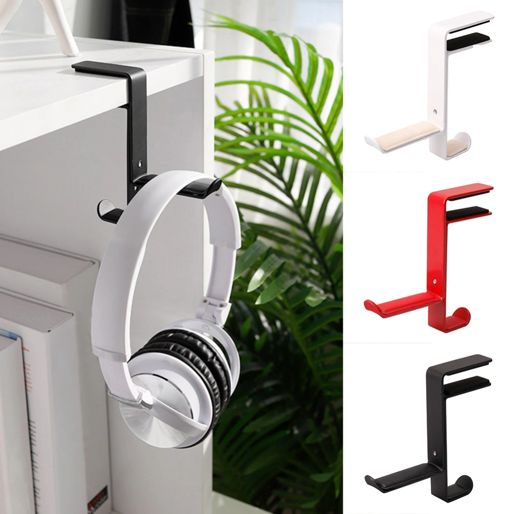 Desk Mount Non-slip Headphone Hanging Rack Storage Bracket Headset Support Stand