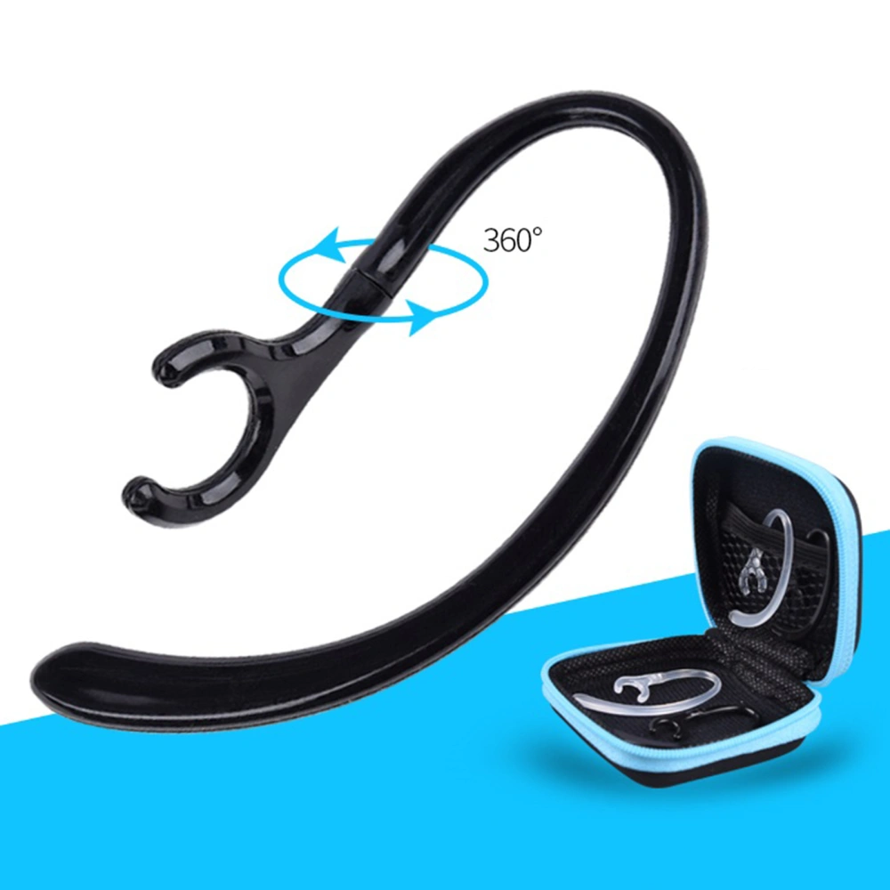 6/7/8/9mm 360 Degree Rotatable Anti-falling Ear Hook Clip Earphone Accessory