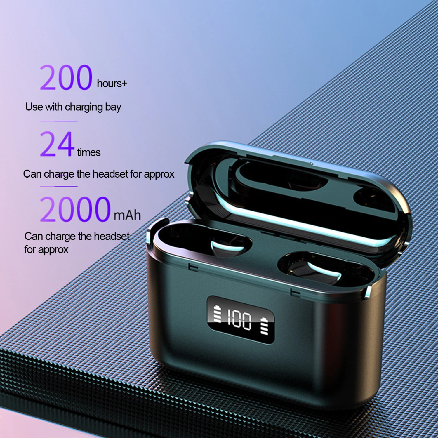 J21 Bluetooth-compatible 5.1 Wireless Mini In-ear Earbuds Earphones for Laptops