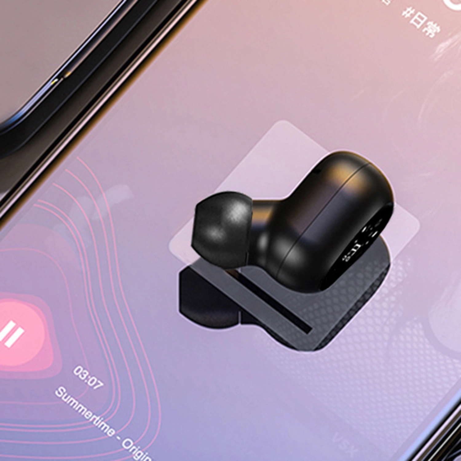 F911 Wireless Earbud Barrier-free High Fidelity Ergonomic Bluetooth-compatible5.0 Mini Invisible True Wireless Stereo Earbud for Driving