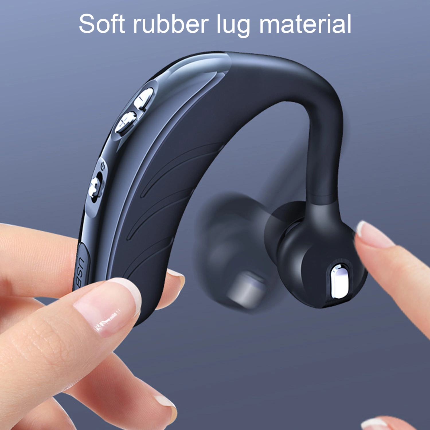 P13 Bluetooth-compatible 5.0 Earphone Noise Reduction Mini Ear Hook Wireless Headphone for Business