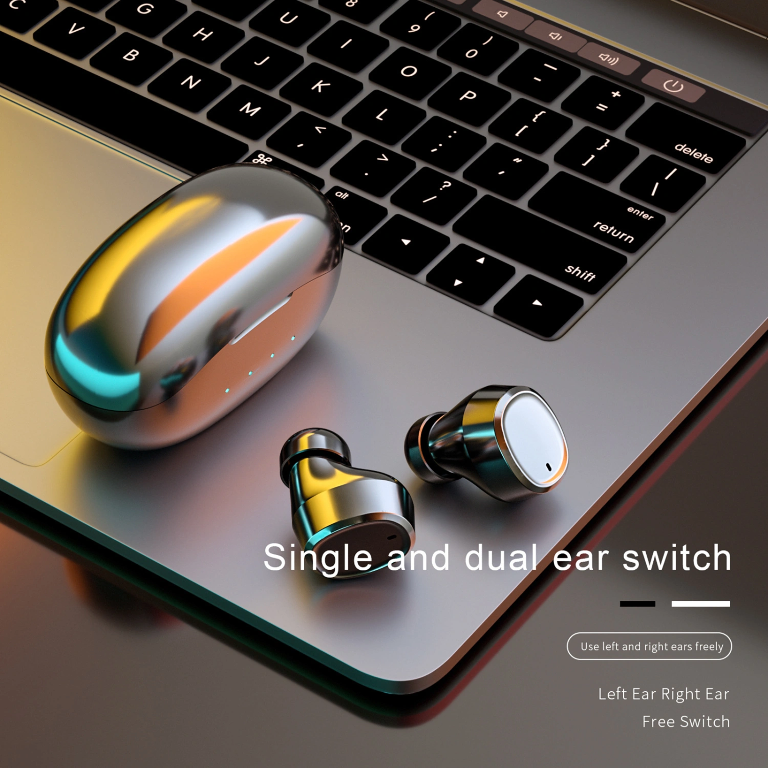 T1 Wireless Earphones In-ear Noise Reduction Portable Mini Stereo Bluetooth-compatible 5.0 Earbuds for Running