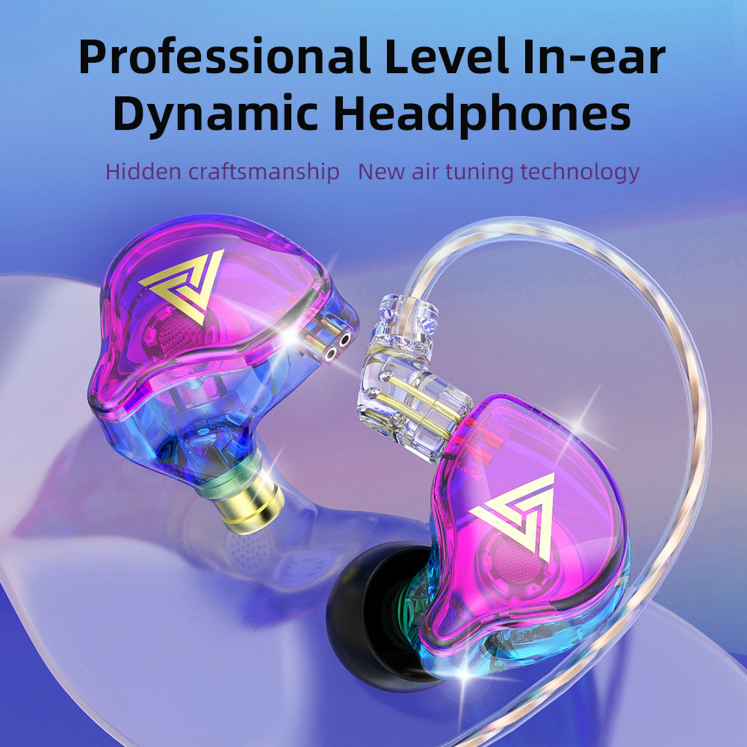 for QKZ AK6 PLUS In-ear Earphone Line Control Moving-coil Mega Bass High Fidelity Sound Wired Earbud for Cellphone