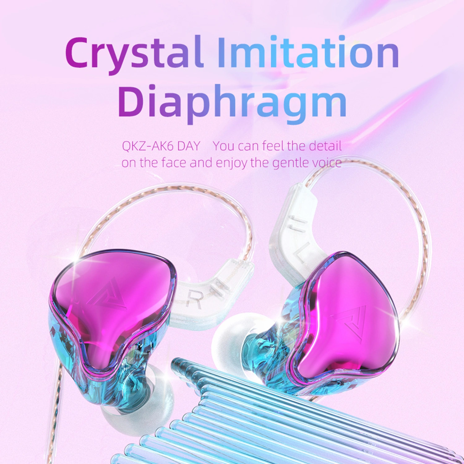 Earphone Clear Calling Shock-proof Subwoofer Sensitive Stable Transmission Heavy Bass Anti-interference Intelligent Wire Control Earphones
Dynamic  Sport Headset for Home Use