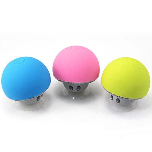 Fashion Cute Mini Bluetooth-compatible Wireless Hand-free Mushroom Speaker Music Player