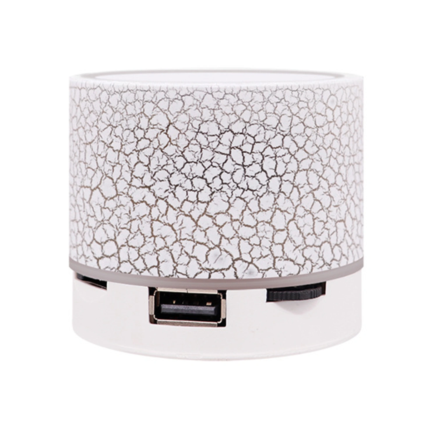 a9 Portable Crack Rechargeable LED Light Wireless Bluetooth-compatible Speaker Music Player