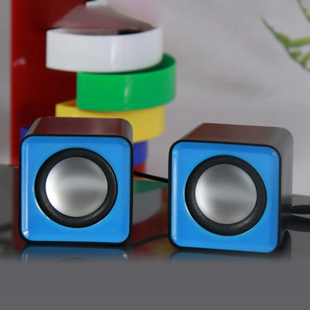 Mini Portable USB 2.0 Wired Music Speaker Loudspeaker for Desktop Computer PC