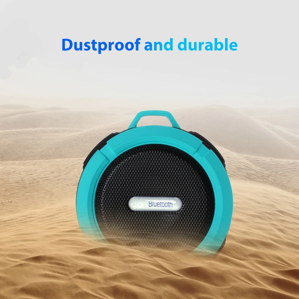 C6 Portable Mini Waterproof Stereo Loudspeaker TF Wireless Bluetooth-compatible Speaker