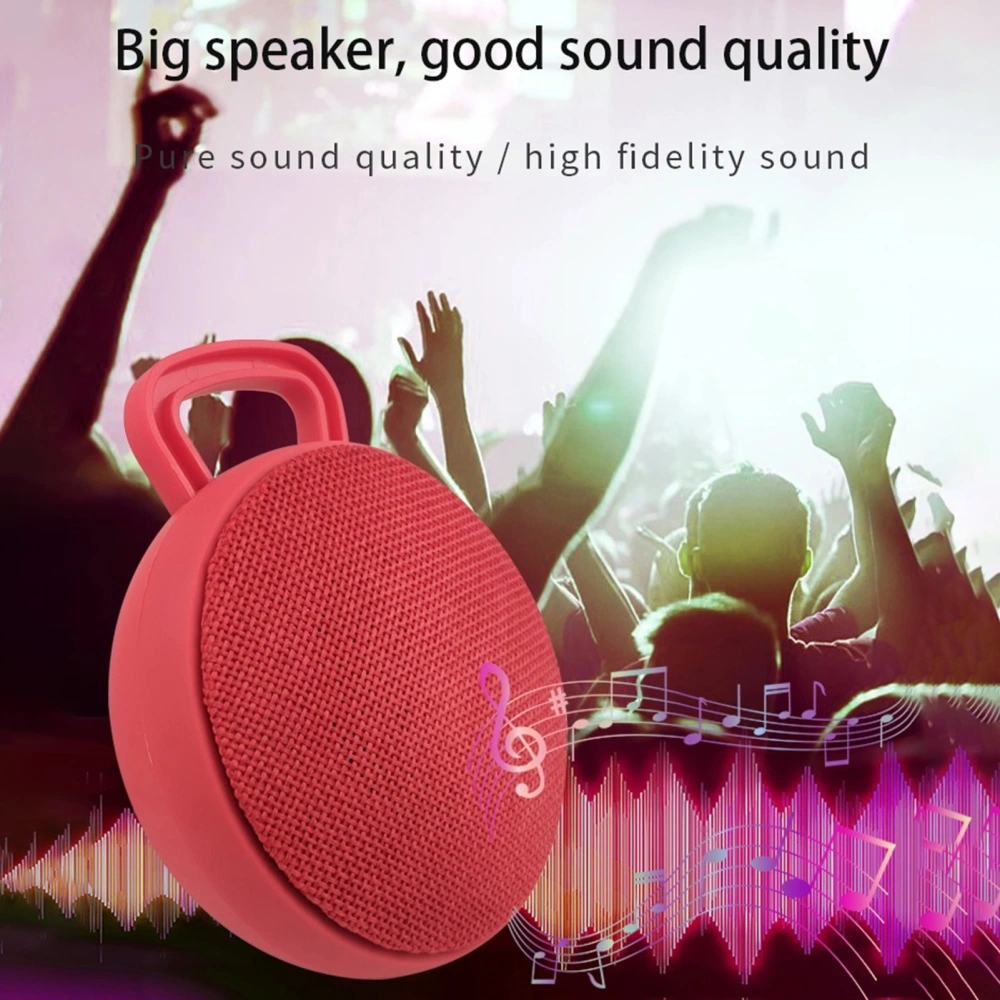 Q10 Wireless Speaker Portable Mini Design Canvas Multifunctional Stylish Bluetooth-compatible 5.2 Loudspeaker for Outdoor