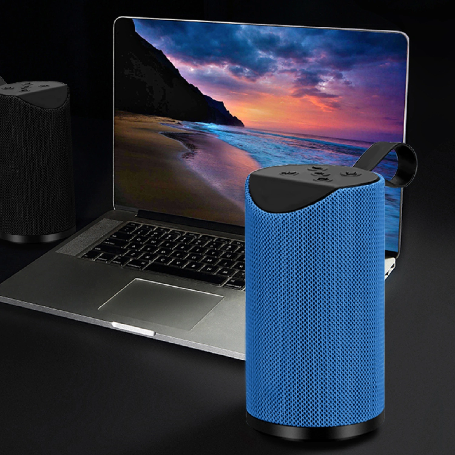 Bluetooth Speaker Subwoofer Portable ABS 3W HiFi Sound 3D Stereo Loudspeaker for Music