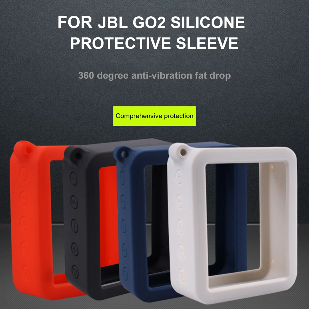 Protective Bag Good Hardness Dust-proof with Carabiner Bluetooth-compatible Speaker Storage Pouch for JBL Go2