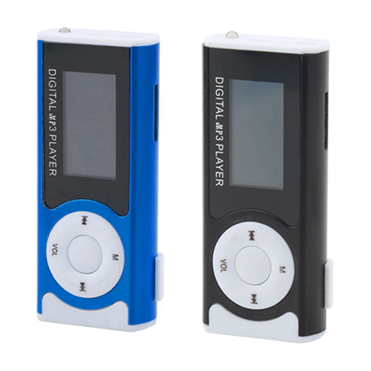 1.3 inch LCD Screen Clip USB Mini Mp3 Music Player Support 16GB Micro SD-Card