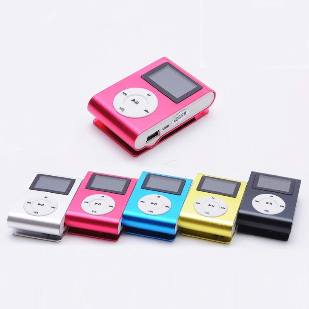 Clip-on Mini USB LCD Screen MP3 Micro SD TF Card Support Sports Music Player