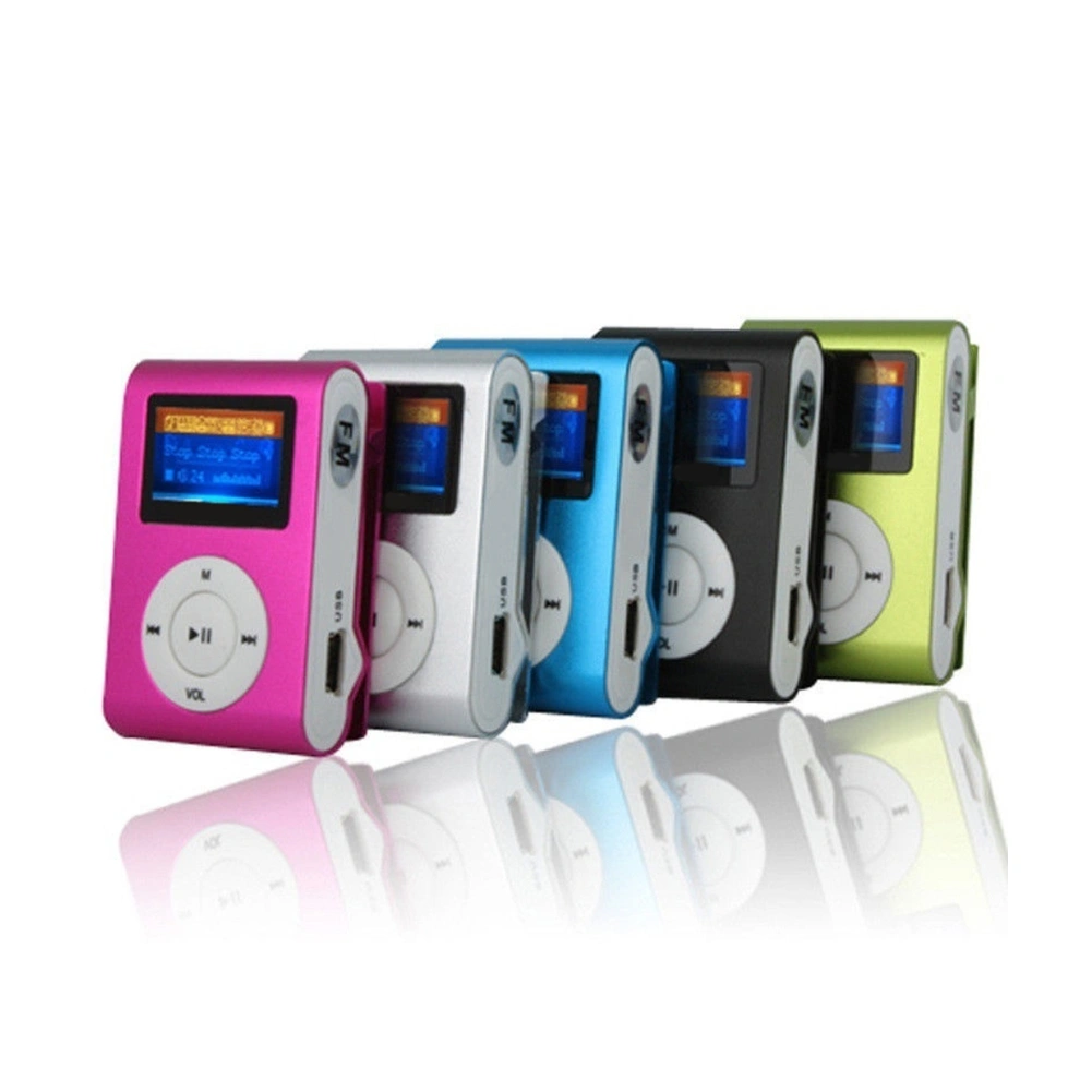 Clip-on Mini USB LCD Screen MP3 Micro SD TF Card Support Sports Music Player