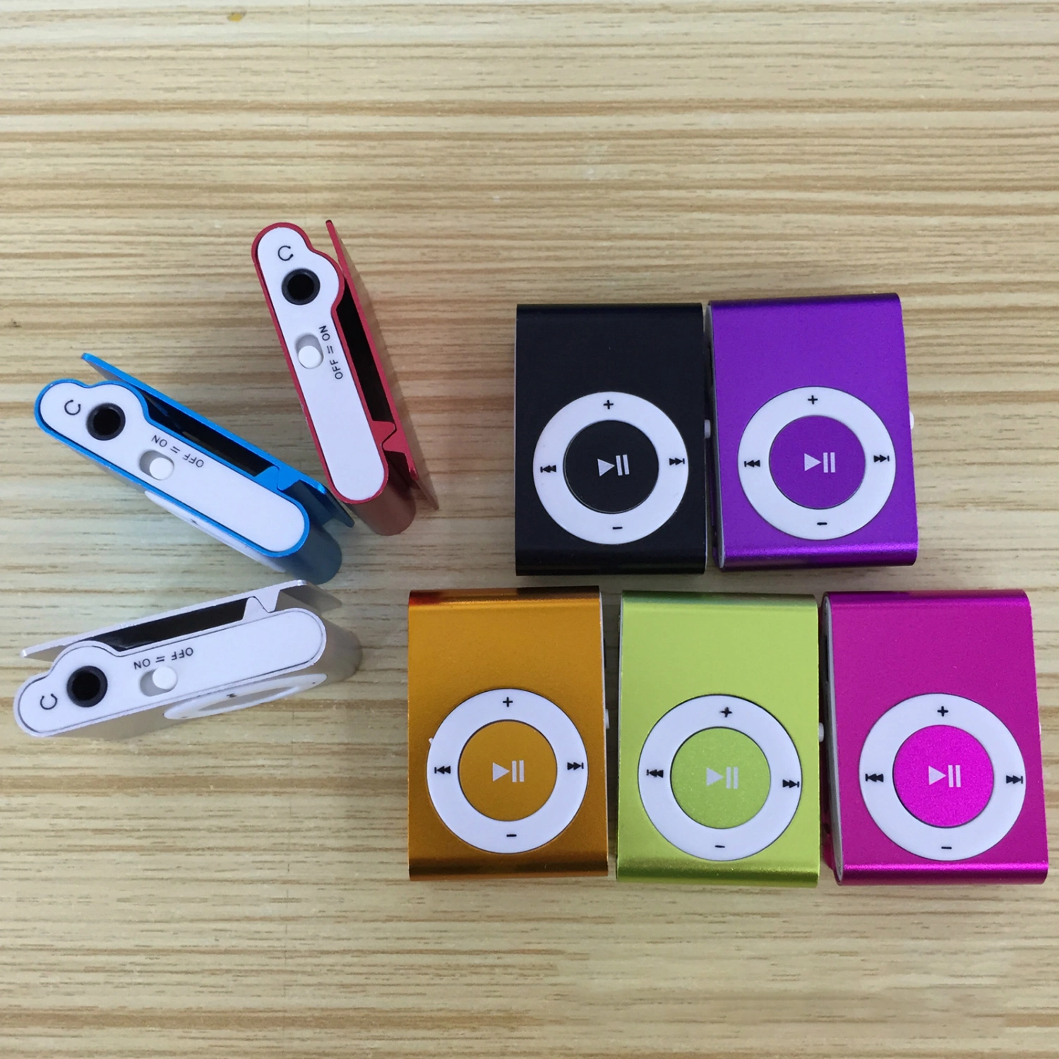 Mini MP3 Player Portable TF Card Slot Metal Clip USB Sport Digital Music Walkman for Running