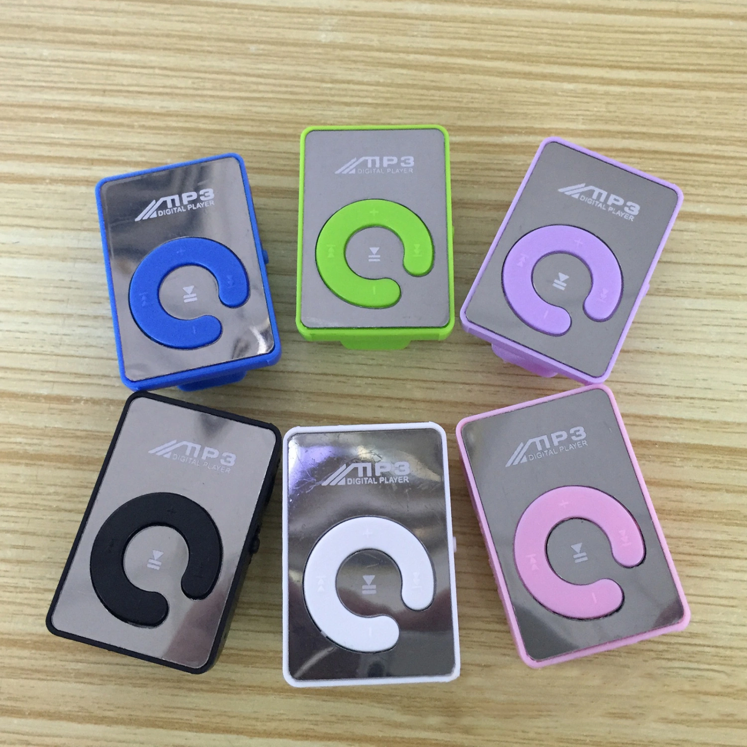 Mini MP3 Player Mirror Support TF Card Clip USB Sports Running Music Walkman for Student