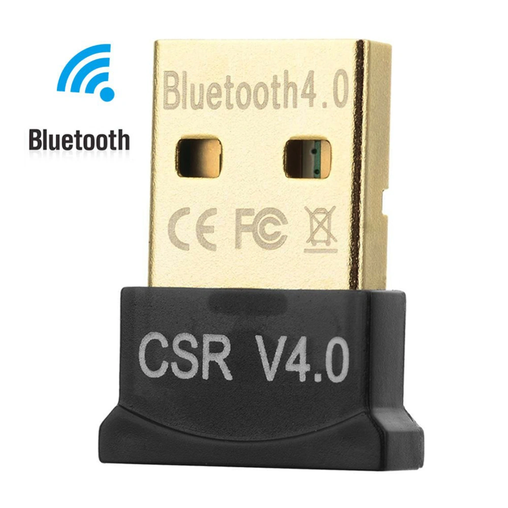 Mini 4.0 USB Bluetooth-compatible Audio Adapter Receiver for Laptop Windows 8/10 Mac Linux