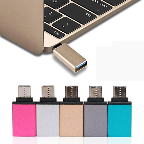 USB-C 3.1 Type C Male to USB Female Adapter Converter for Macbook 12inch