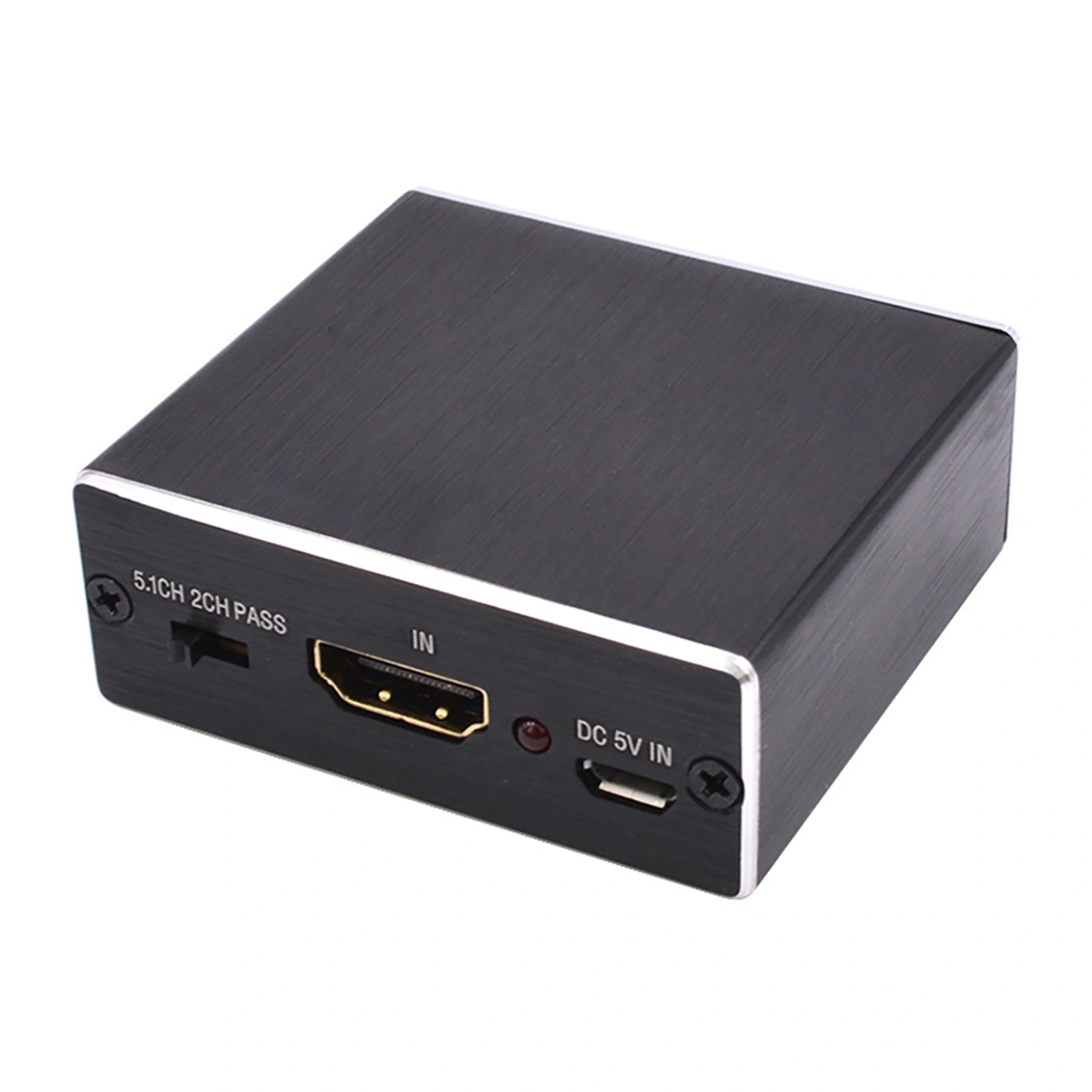 HDMI-compatible to SPDIF+R/L High Clarity Audio Converter Adapter 5.1 Optical Fiber Splitter 4K 2K