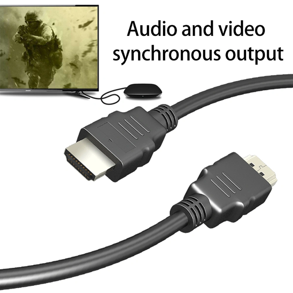 1/1.5m High Speed High Clarity 1080P 3D Audio Video Sync HDMI-compatible Cable Cord for PS3 Projector