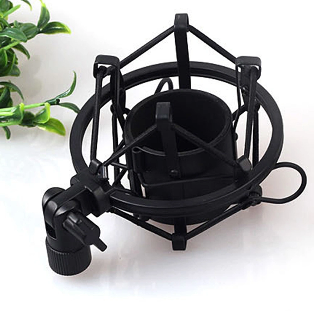 Metal Shockproof Noise Reduction Locking Knob Microphone Mount Support Holder