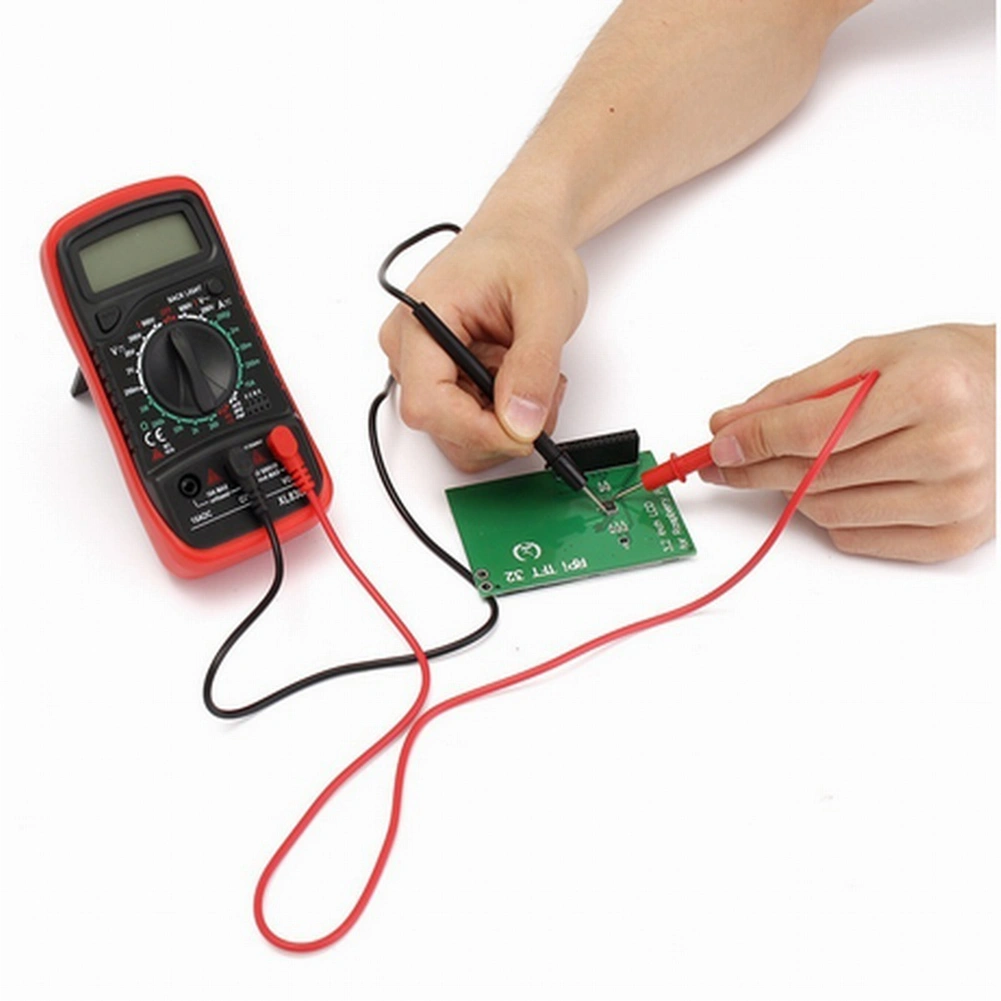 2 Pcs High Quality Universal Digital Multimeter Test Lead Probe Wire Pen Cable