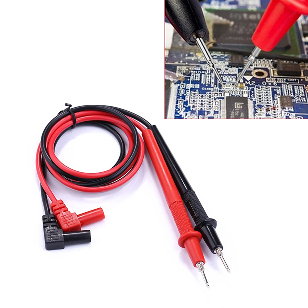 2 Pcs High Quality Universal Digital Multimeter Test Lead Probe Wire Pen Cable
